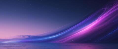Cosmic Abstract Gradient with Galaxy Inspiration at Twilight photo