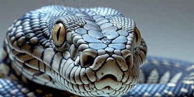 Powerful Python Close Up Intense Gaze Wild Animal Reptile Scales photo