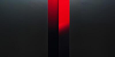 A black and red background with a red line in the middle photo