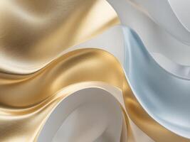 Abstract digital art piece that appears to be Gold texture background. photo