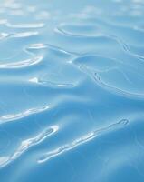 Water surface texture with ripple effect photo