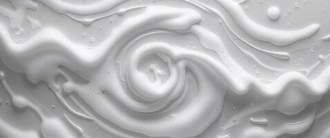 Abstract soap and water swirl background for creative design. photo