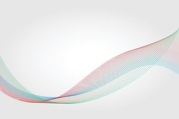 Abstract waves background - Red - green - blue waves.