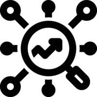 SEO Network, SEO, Connection Outline Icon vector