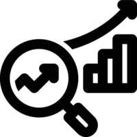SEO Trends, SEO Trending, SEO Analytics Outline Icon vector