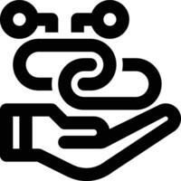 Backlink Services, SEO, Backlinks Outline Icon vector