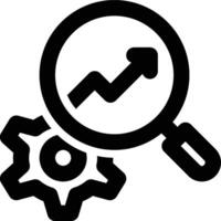 SEO, Search Engine Optimization, Search Engine Outline Icon vector