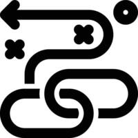 Backlink Strategies, Backlink Strategy, Link Strategy Outline Icon vector
