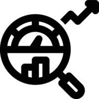SEO Benchmark, SEO Dashboard, SEO Analytics Outline Icon vector