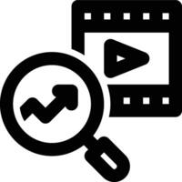 Search Engine Optimization Outline Icon vector
