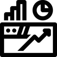 Traffic Report, Traffic Analytics, Traffic Analysis Outline Icon vector