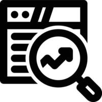 On Page SEO, SEO, Search Engine Optimization Outline Icon vector