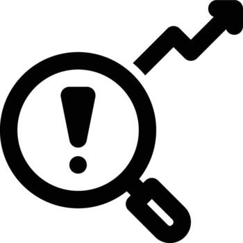 SEO Error, SEO Problem, SEO Trouble Outline Icon vector