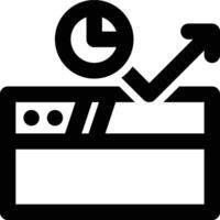Bounce Rate, Web Traffic, Website Outline Icon vector