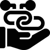 Backlink Services, Seo, Backlinks Glyph Solid Icon vector