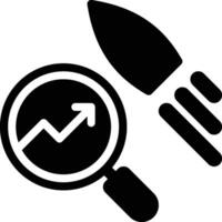 SEO Performance, SEO, Search Engine Glyph Solid Icon vector