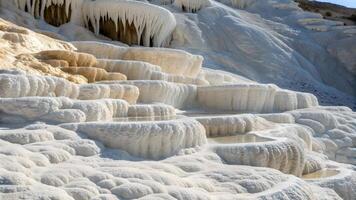 Intricate White Porous Natural Formations with Organic Patterns and Detailed Texture Macro Shot photo