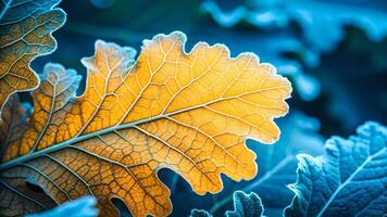 Close Up of Dried Leaf on Tree Bark, Highlighting Natural Patterns and Texture, Eco Friendly Symbol, Environmental Conservation, Climate Change Indicator, Sustainable Living, Biodiversity photo