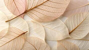 Delicate leaf patterns beautifully arranged on white background for nature enthusiasts and designers seeking unique botanical textures leaf photo