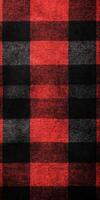 Red and black checkered pattern with a rustic textile texture in a classic design photo