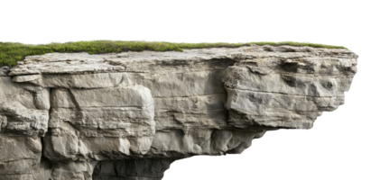 Cliff isolated on a transparent background png
