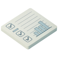 Financial calculations and data analysis on a sticky note png