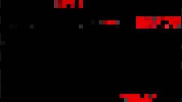 Mosaic effect is perfect for error background video