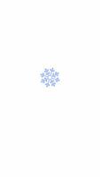 Single blue snowflake falling on white background 2D cartoon object vertical animation. Winter vibe wintertime. Snowfall icy snow flake gently spinning animated flat colorful item 4K isolated video