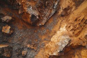 Industrial Grunge Texture Aged Metal with Rust and Dirt photo