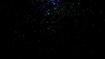 gradient sparkle effect overlay background video