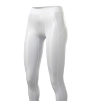 White Leggings Close Up Mockup With Transparent Background png