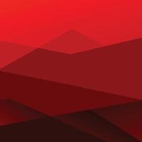 Abstract Red Geometric Background with Varying Shades and Polygonal Shapes vector