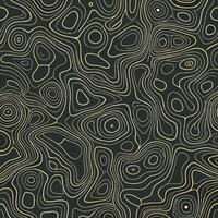 Abstract topographic lines seamless pattern background texture design illustration artwork vector