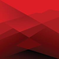 Abstract Red Geometric Background Design with Overlapping Polygons and Varying Shades of Crimson vector
