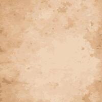 Aged Beige Paper Texture Background Image with Grunge Spots and Stains vector