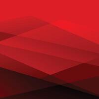 Abstract Red Geometric Background with Overlapping Layers and Gradient Shades vector
