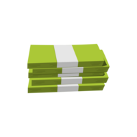 an illustration of a pile of money without a background. suitable for decorating things related to finance and investment png