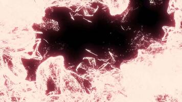 Cellular cosmos a detailed exploration of the microscopic world, where swirling, interconnected structures evoke the vastness of the cosmos and the complexity of life. video