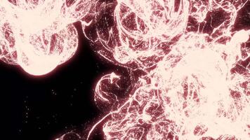 Cosmic Nebulae a mesmerizing depiction of the cosmos, where swirling nebulae of deep reds and blacks form a captivating abstract space. video