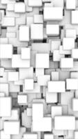 Endless Floating Cubes Animation Loop video