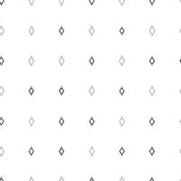 Seamless Pattern of Repeated Gray and Black Diamonds on White Background Simple Geometric Design Minimalist Texture for Fabric Wallpaper Wrapping Paper vector