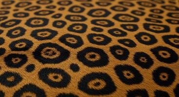 Luxurious Golden Leopard Print A Textured Abstract Fur Design photo