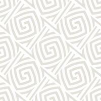 Elegant Geometric Pattern with Swirling Squares and Interlocking Lines Seamless Design vector