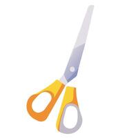 A pair of scissors on a white background vector