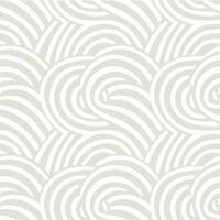 Abstract Beige and White Concentric Circular Wave Pattern Seamless Design Background Texture vector