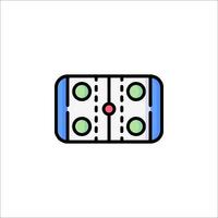 Ice hockey game icon illustration vector