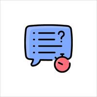 Question mark icon with question mark and question mark icon vector