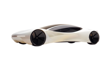 Futuristic Electric Vehicle Concept with Sleek Design and Advanced Technology Features for Mode png