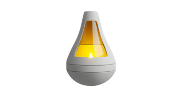Modern LED Lamp with Warm Glow Ideal for Home Decor Ambient Lighting and Relaxation png