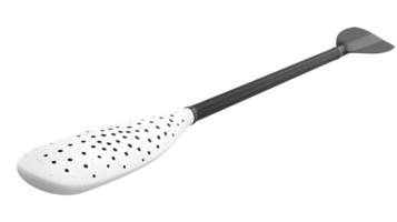 Kitchen Tool with Perforated Spatula and Ergonomic Handle for Cooking and Baking Tasks png